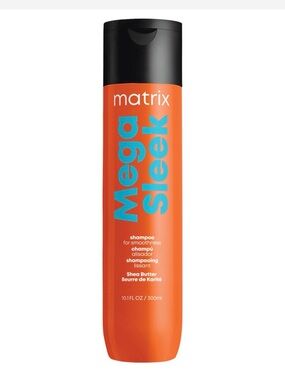 Matix Mega Sleek Shampoo - Orange with Black Cap
